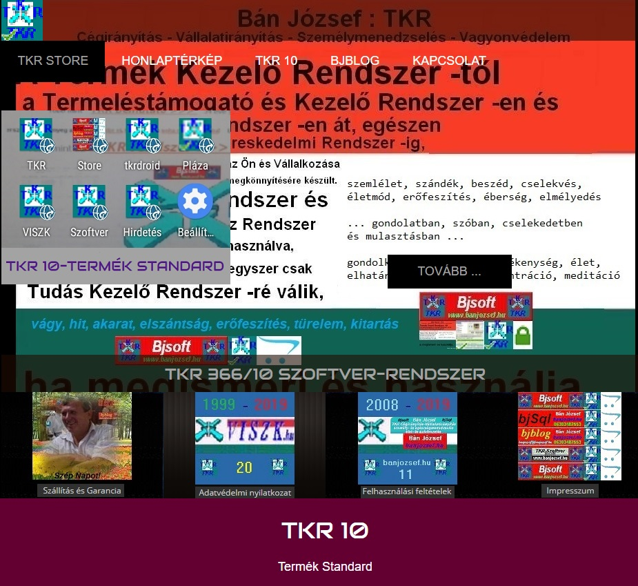 TKR-Termék Standard Licenc